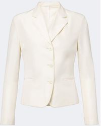 Gucci - Single-Breasted Silk Faille Blazer - Lyst