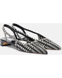 Gabriela Hearst - Perro Woven Leather Pumps - Lyst