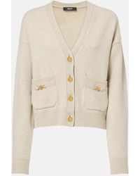Versace - Cardigan En Laine Et Cachemire - Lyst
