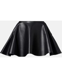 JW Anderson - Circle Leather Miniskirt - Lyst