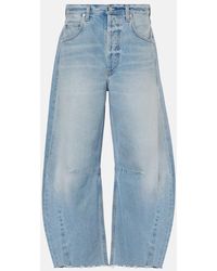 Citizens of Humanity - Low-Rise Barrel Jeans Horseshoe - Lyst