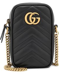gg marmont 2.0 matelassé leather shoulder bag gucci
