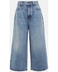 Khaite - Rapton High-rise Wide-leg Jeans - Lyst