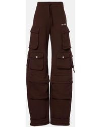 The Attico - Pantalones Cargo Fern De Algodon - Lyst