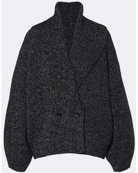 TOTEME - Wool And Cotton-Blend Cardigan - Lyst