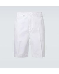 Thom Browne - Cotton Bermuda Shorts - Lyst