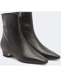 Aeyde - Yasmin Leather Ankle Boots - Lyst