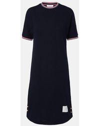 Thom Browne - Dolman Cotton T-Shirt Dress - Lyst
