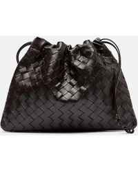 Bottega Veneta - Clutch Dustbag Medium Aus Leder - Lyst