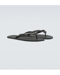 Christian Louboutin - Logo Thong Sandals - Lyst