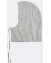 Yves Salomon - Ribbed-Knit Cashmere Balaclava - Lyst