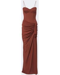 Alex Perry - Draped Corset Dress - Lyst