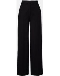 JOSEPH - Yukio Gabardine Wide-Leg Pants - Lyst