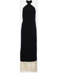 ‎Taller Marmo - Nina Fringed Long Dress - Lyst