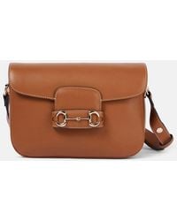 Gucci - Horsebit 1955 Medium Leather Shoulder Bag - Lyst