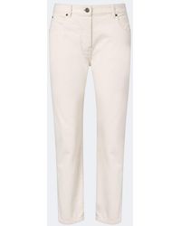 The Row - Riaco Mid-Rise Straight Jeans - Lyst