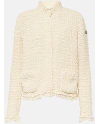 Moncler - Giacca in misto cotone - Lyst
