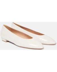 Gianvito Rossi - Ballerinas Amelia Aus Leder - Lyst