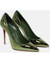 Green Pump shoes for Women | Lyst