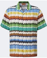 Missoni - Chemise De Bowling Zigzag - Lyst
