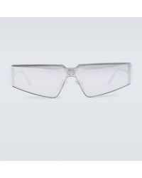 Balenciaga - Gafas de sol Shield 2.0 rectangulares - Lyst