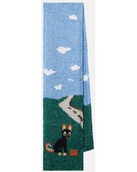 Loewe - X Louis Wain Schal Aus Einem Wollgemisch - Lyst