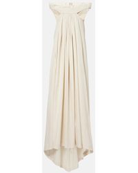 Rick Owens - Chalice Cutout Cotton Poplin Maxi Dress - Lyst