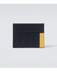 Bottega Veneta - Intrecciato Leather Card Holder - Lyst
