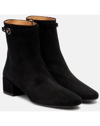Tod's - Suede Ankle Boots - Lyst