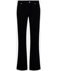 7 For All Mankind - Calie Straight Corduroy Straight Pants - Lyst