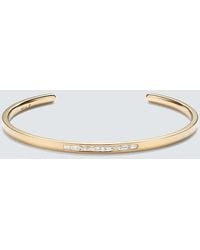 SHAY - 18Kt Bangle With Diamonds - Lyst