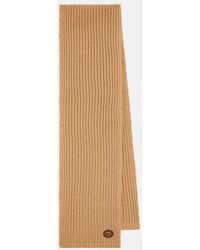 Gucci - Ribbed-Knit Wool And Cashmere Scarf - Lyst