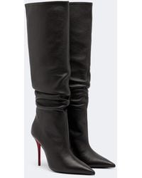 Christian Louboutin - Zependris Leather Knee-High Boots - Lyst