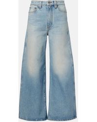KHAITE - Delina High-Rise Wide-Leg Jeans - Lyst