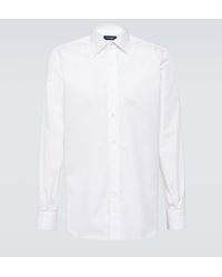 Thom Sweeney - Lecce Cotton Poplin Shirt - Lyst