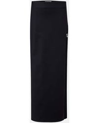 Coperni - Garter Cotton-Blend Jersey Maxi Skirt - Lyst