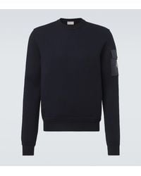 Moncler - Logo Virgin Wool Sweater - Lyst