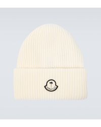 Moncler Genius - X Palm Angels Ribbed-knit Wool Beanie - Lyst