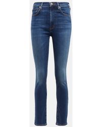 Citizens of Humanity - Olivia High-rise Slim Jeans - Lyst
