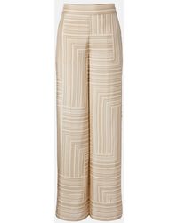 JOSEPH - Dijon Printed Silk Shorts - Lyst