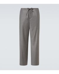 The Row - Xon Virgin Wool Straight Pants - Lyst