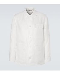 Brioni - Linen And Cotton Jacket - Lyst