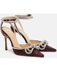 Mach & Mach - Double Bow 110 Embellished Pumps - Lyst