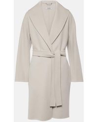 Max Mara - Messi Virgin Wool Wrap Coat - Lyst