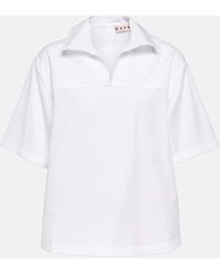 Marni - Hemd aus Baumwollpopeline - Lyst