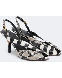 Jacquemus - Slingback-Sandalen Poisson Aus Leder - Lyst