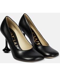 Loewe - Toy Pumps Aus Leder - Lyst