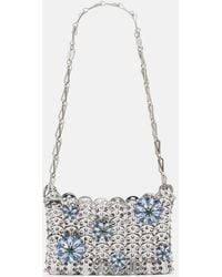 Rabanne - Sac A Main Small Embellished Shoulder Bag - Lyst