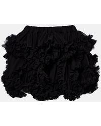 Noir Kei Ninomiya - Tulle Miniskirt - Lyst