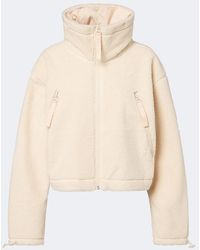 adidas By Stella McCartney - Hooded Teddy Jacket - Lyst